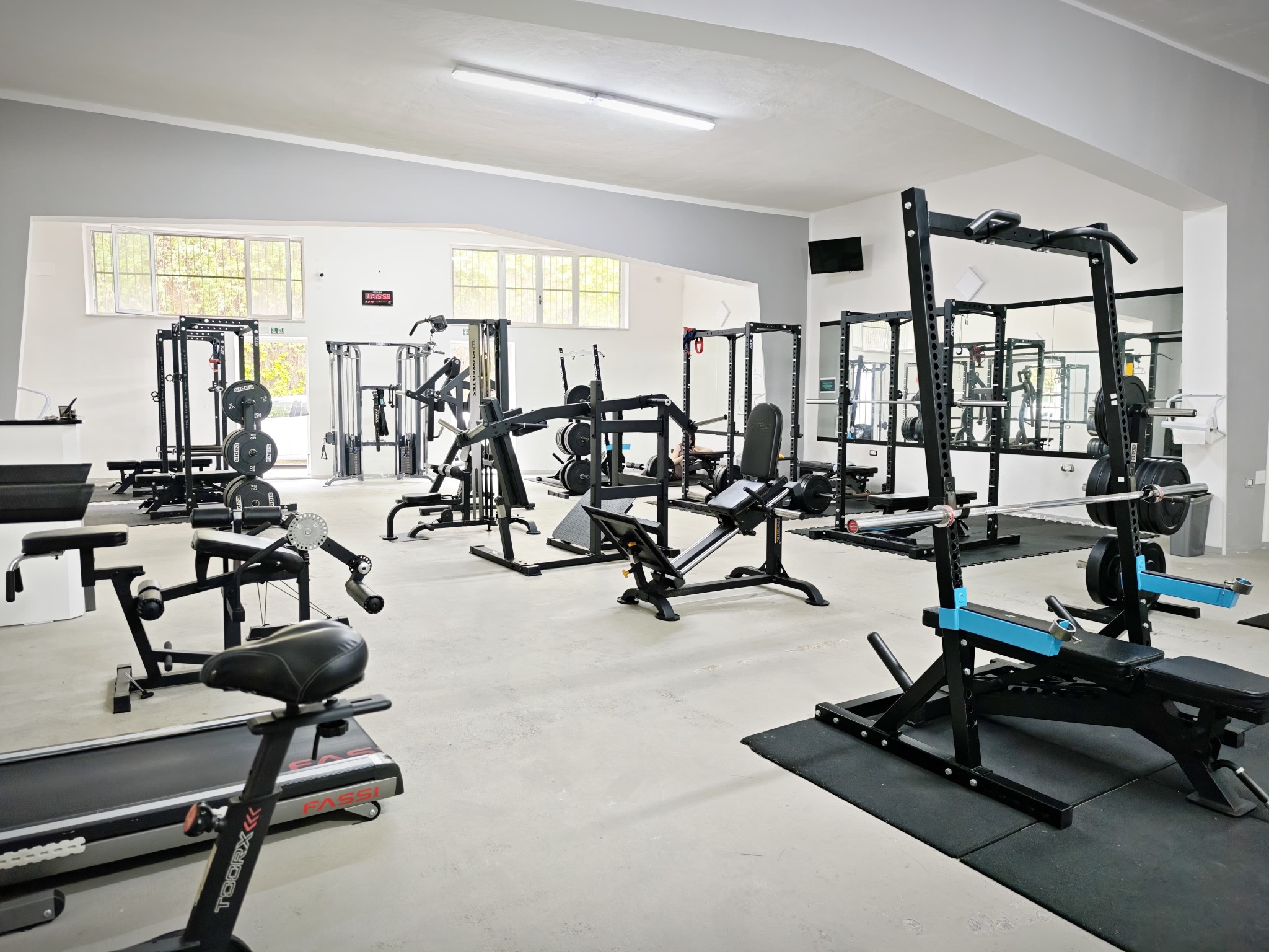 Interno della palestra PowerCore